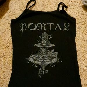 Portal spaghetti strap